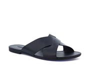 svart sandal