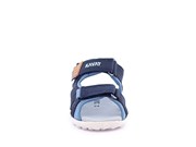 blå sandal