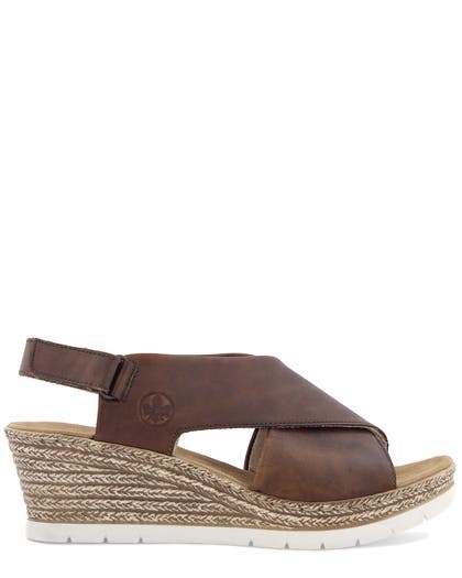 Rieker Brun Sandalett