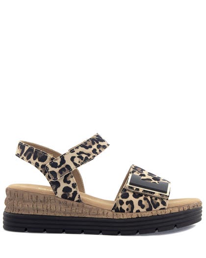 Gabor Leopard Sandalett