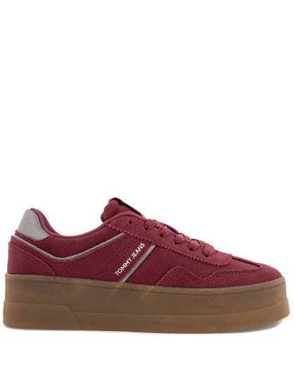 Tommy Hilfiger Röd Sneakers