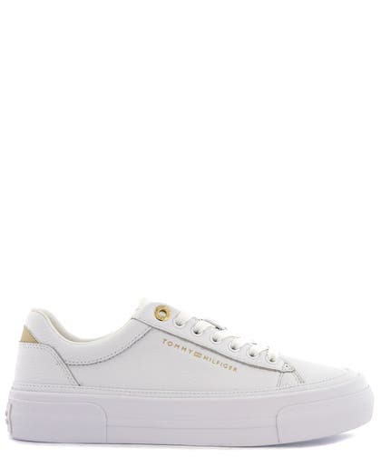 Tommy Hilfiger Vit Sneakers